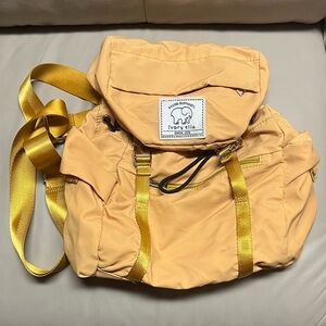 Ivory Ella Gold Backpack with Gold Accents